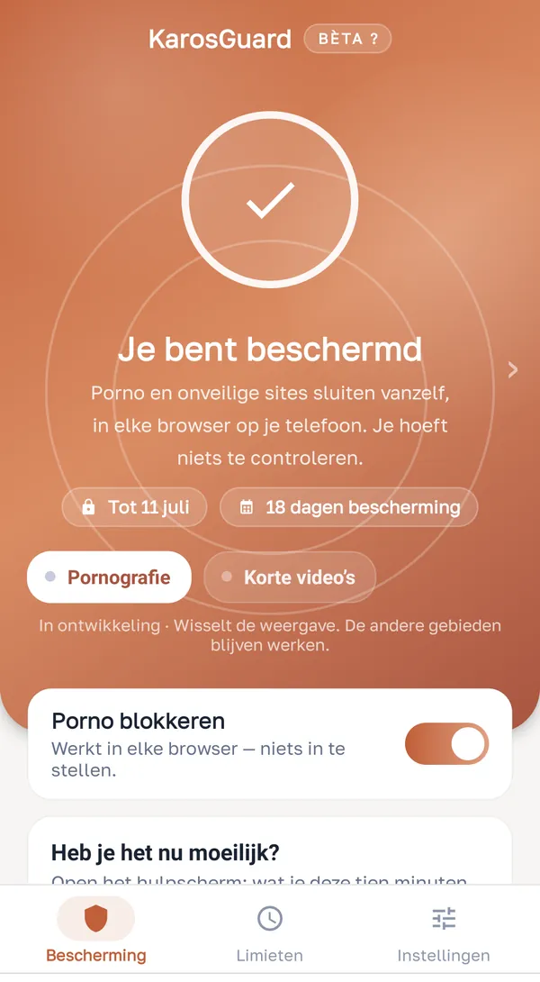 Porno blokkeren