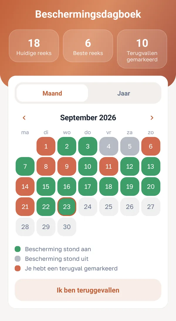 Kalender en reeks